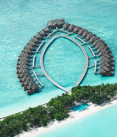 Taj Exotica Resort & Spa Emboodhu Finolhu Island aerial view