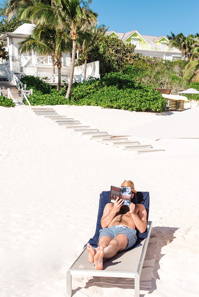Beach chilling at the Ocean View Club