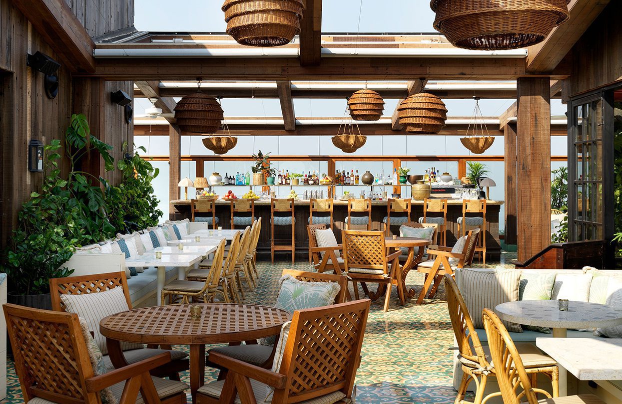 Soho House Mumbai Rooftop- Bar View