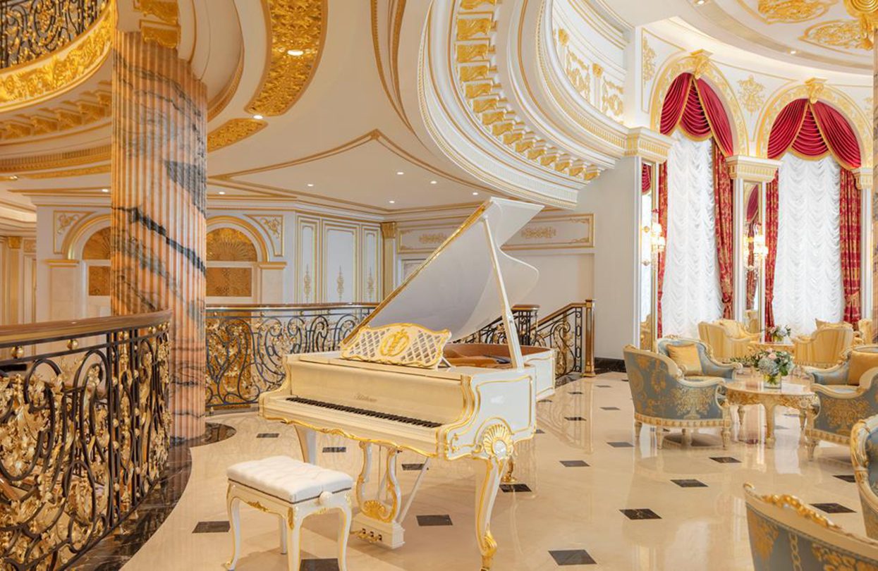 Emerald Palace Kempinski Dubai Blüthner Hall piano